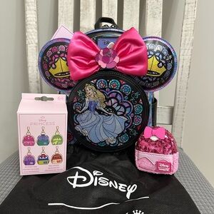 Loungefly Disney Princess Stained Glass: Sleeping Beauty Bundle